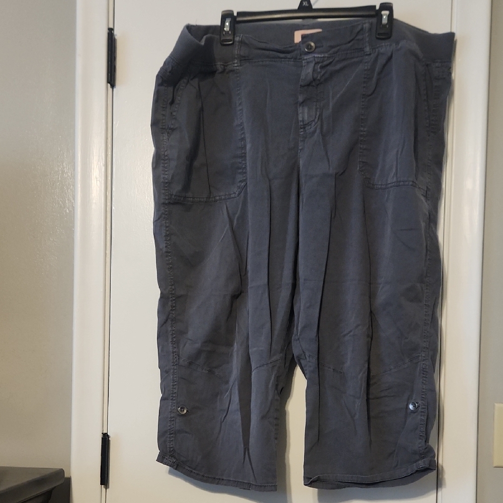 Casual Gray Cargo Shorts